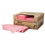 Chix&reg; Wet Wipes, 13 1/2 x 24, White/Pink, 200/Carton # CHI8507