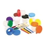 Creativity Street No-Spill Cups & Coordinating Brushes,