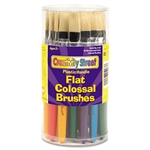 Creativity Street Colossal Brush, Natural Bristle, Flat