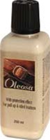 Oleosa leather cleaner and protection 250ml bottle for oil pull-up and oiled leather care