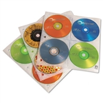 Case Logic Two-Sided CD Storage Sleeves for Ring Binder