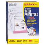 C-Line&reg; Heavyweight Polypropylene Sheet Protector, Clear, 11 x 8 1/2 # CLI62023