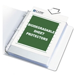 C-Line Biodegradable Sheet Protector, Standard, 8-1/2 x