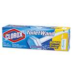 Clorox&reg; Toilet Wand Kit w/Caddy & Refill Heads; 6 Kits per Carton # CLO03191CT