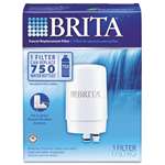 Brita&reg; On-Tap Faucet Water Filter System Replacement Filters, White # CLO42401