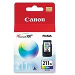 Canon 2975B001 (CL-211XL) High-Yield Ink, 349 Page-Yiel