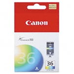 Canon CLI36 (CLI36) Ink Tank, 100 Page-Yield, Tri-Color