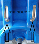 Sandia replacement cord hook pair for 6 and 12 gallon carpet extractors for tidy power-cord storage
