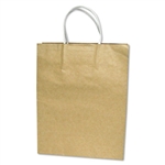 COSCO Premium Small Brown Paper Shopping Bag, 50/Pack #