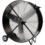 TPI CPB 36-D 36" 2-Speed Fixed Direct Drive Industrial Drum Fan, 1/3 hp, 5,400 CFM, CPB36D