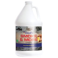 Smoke & More Heavy Duty Odor Neutralizer - Lemon, 4 - 1 Gallon Bottles