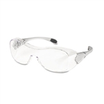 Crews Law Over the Glasses Safety Glasses, Clear Anti-F