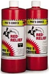 RED RELIEF (2QTS A&B) (ORM-D) PRO'S CHOICE RED STAIN RE
