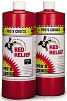 RED RELIEF (2QTS A&B) (ORM-D) PRO'S CHOICE RED STAIN RE