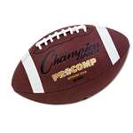 Champion Sports Pro Composite Football, Official Size, 22", Brown # CSICF100