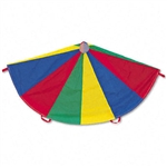 Champion Sports Nylon Multicolor Parachute, 12-ft. diam