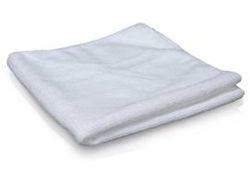 Microfiber Cleaning Cloths, White, 10x10, Pack of 50, CWHT-8