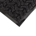 Crown Tire-Track Scraper Mat, Needlepunch Polypropylene