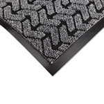 Crown Tire-Track Scraper Mat, Needlepunch Polypropylene