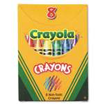 Crayola&reg; Classic Color Pack Crayons, Tuck Box, 8 Colors/Box # CYO520008