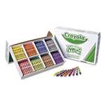 Crayola&reg; Jumbo Classpack Crayons, 25 Each of 8 Colors, 200/Box # CYO528389