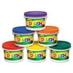 Crayola&reg; Modeling Dough Bucket, 3 lbs., Assorted, 6 Buckets/Set # CYO570016