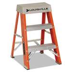 Louisville&reg; Fiberglass Heavy Duty Step Ladder, 28.28", Orange, 2 Steps # DADFS1502