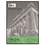 DAX Coloredge Poster Frame w/Plexiglas Window, 18 x 24,