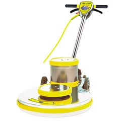 Mercury Floor Machines PRO-2000-20 ultra high-speed 20-inch floor burnisher with 1.5 HP DC motor, T-grip handle, and retractable transport wheels