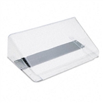 deflect-o Letter Size Magnetic Wall File Pocket, Letter