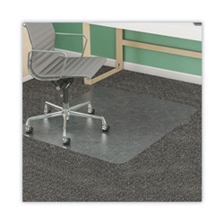 DEFLECTO CORPORATION SuperMat Frequent Use Chair Mat for Medium Pile Carpet, 36 x 48, Rectangular, Clear,  DEFCM14142