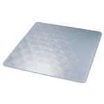 deflect-o ExecuMat Studded Beveled Chair Mat, High Pile