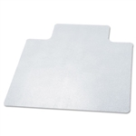 deflect-o EconoMat No Bevel Chair Mat for Hard Floors, 