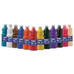 Prang&reg; Washable Paint, Assorted, 16 oz, 12 per Set # DIX10796