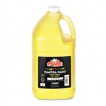 Prang Ready-to-Use Tempera Paint, Yellow, 1 gal # DIX22