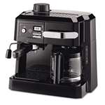 DeLONGHI BCO320T Combination Coffee/Espresso Machine, Black/Silver # DLOBCO320T