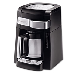 DeLONGHI 10-Cup Frontal Access Coffee Maker, Black # DLODCF2210TTC