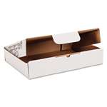 Duck&reg; 200lb Corrugated Self-Locking Mailing Box, 11 1/2 x 8 3/4 x 2 1/8, White, 25/CT # DUC1147604