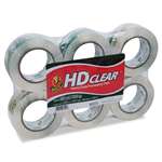 Duck&reg; Heavy-Duty Carton Packaging Tape, 1.88" x 110 yards, Clear, 6/Pack # DUC299016