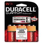 Duracell&reg; Quantum Alkaline Batteries with Duralock Power Preserve Technology, 9V, 3/Pk # DURQU9V3BCD