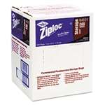 Ziploc&reg; Double Zipper Storage Bags, Plastic, 1qt, Clear, Write-On ID Panel, 500/Box # DVO94601