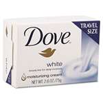 Dove&reg; White Travel Size Bar Soap with Moisturizing Lotion, 2.6oz, 36/Carton # DVOCB126811