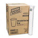 Dixie Hot Cups, Paper, 8 oz., Coffee Dreams Design, 100