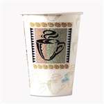 Dixie&reg; Hot Cups, Paper, 12 oz., Coffee Dreams Design, 50/Pack # DXE5342CDPK
