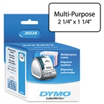 DYMO Address Labels, 1-1/4 x 2-1/4, White, 1000/Roll # 