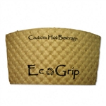 ECOProducts Biodegradable Hot Cup Sleeves, Brown, 1300/