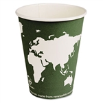 ECOProducts Paper Hot Cups w/Compostable PLA Plastic 12