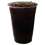 ECOProducts Compostable Corn Clear Plastic Cups, Cold,