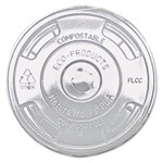 ECOProducts Lids, for Corn Clear Plastic Cups, Flat, Cl