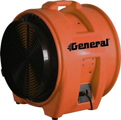 General Equipment 12 inch diameter Blower designed for confined space entry and general ventilation, EP12ACP